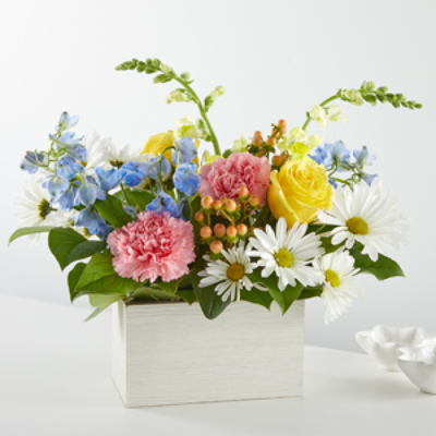 Sunny day box from Fabbrini's Flowers in Hoffman Estates, IL